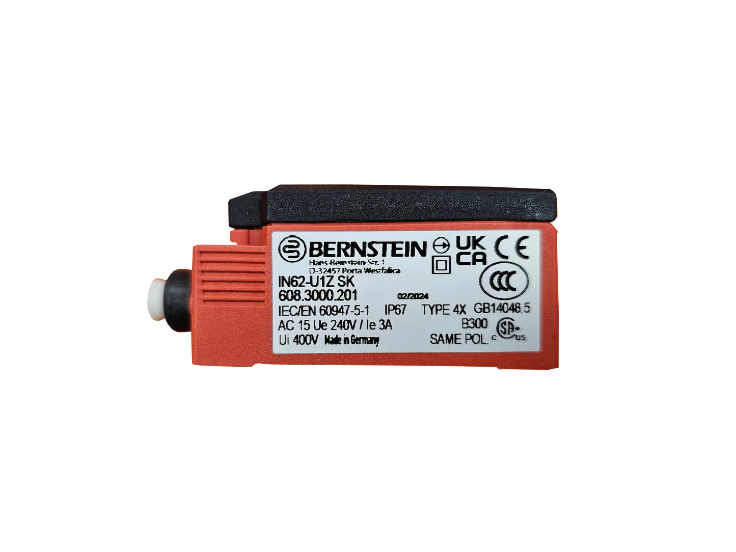 Bernstein Pressure Cut-Off Switch